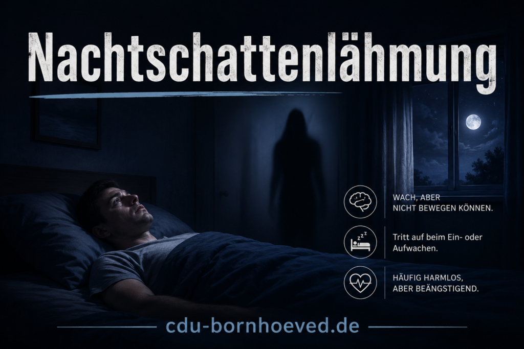 Nachtschattenlähmung verstehen: Ursachen, Symptome und wirksame Behandlung im Überblick