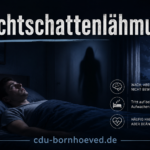 Nachtschattenlähmung verstehen: Ursachen, Symptome und wirksame Behandlung im Überblick